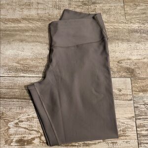 Olive air lift High-Waisted Leggings 7/8